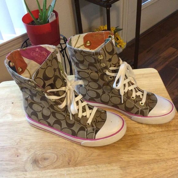 Coach Hi-Tops Sneakers - Picture 3 of 6